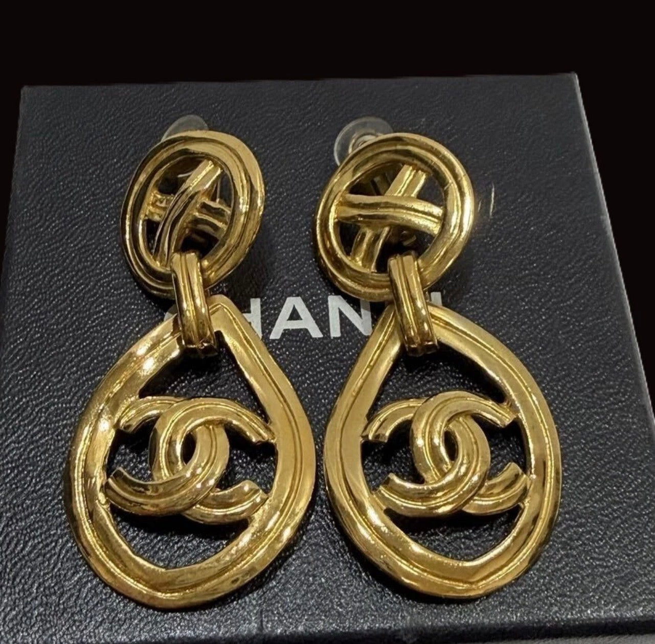 Chanel 1990s Dangle Earrings