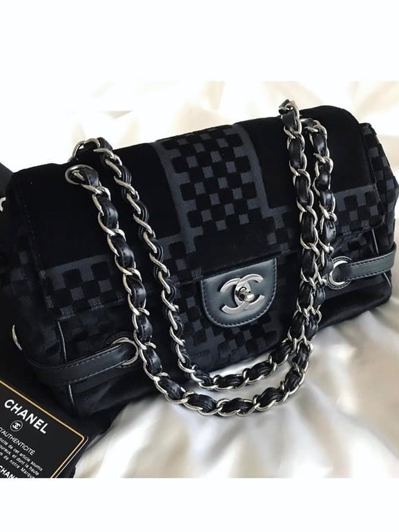 Chanel Velour Belted Bag