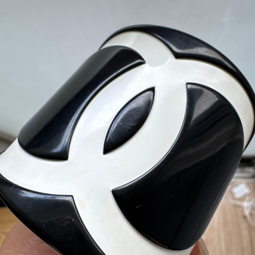 Chanel CC Logo Cuff Bracelet