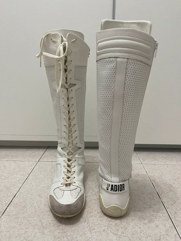 Dior Knee High J’adior Boots - 41