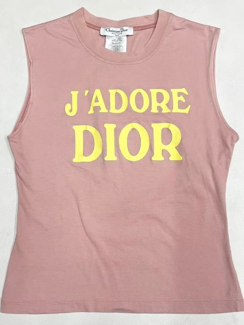 Jadore Dior Top Pink - XS/S