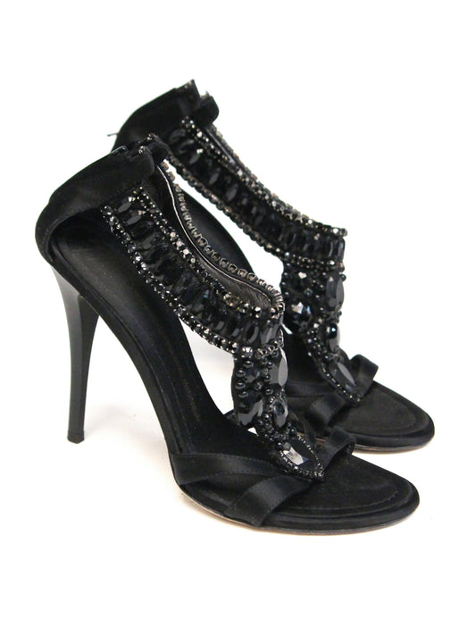 Giuseppe Zanotti Beaded Heels Brand New - 40
