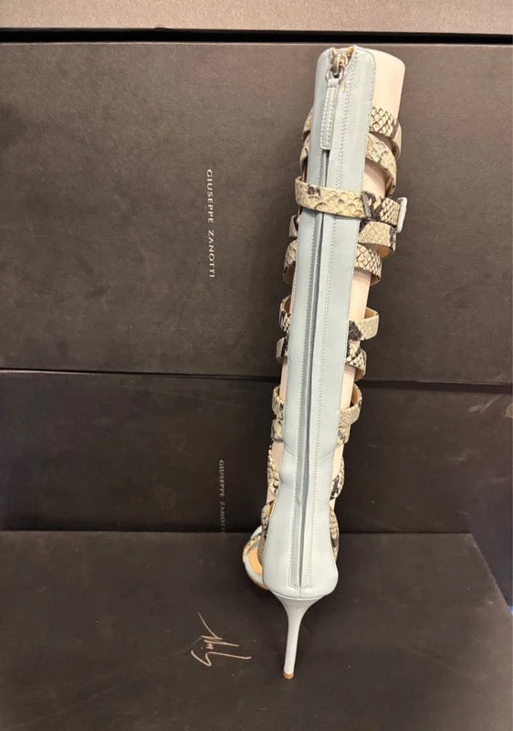 Giuseppe Zanotti by Jennifer Lopez Gladiator Boots Brand New - 37