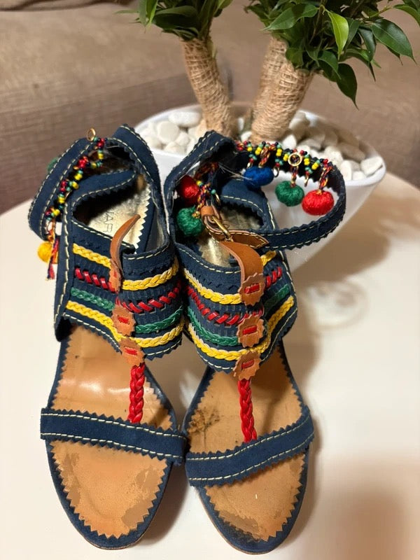Dsquared2 Pom Pom Heels - 38.5