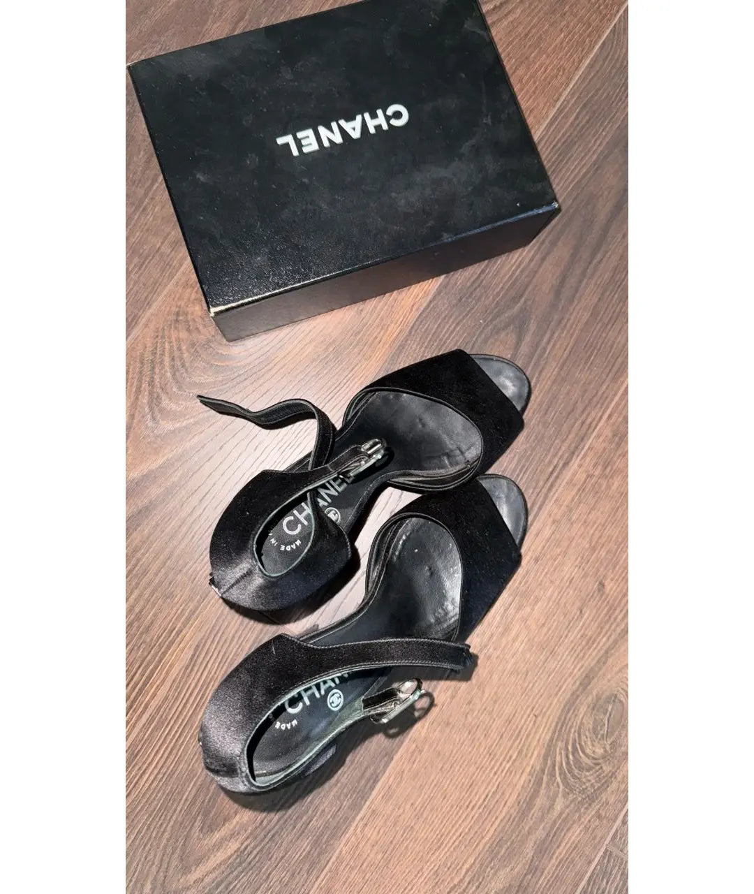 Chanel Miami Vice Gun Heels - 38