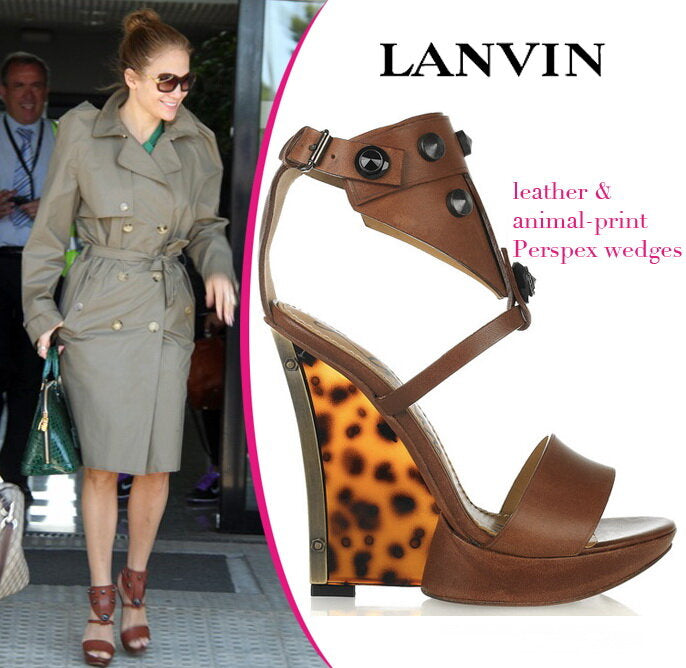 Lanvin 2011 Gladiator Wedge - 39