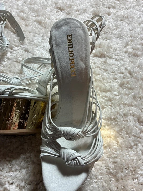 Emilio Pucci Ss 2013 Wedges Brand New - 37.5/38.5