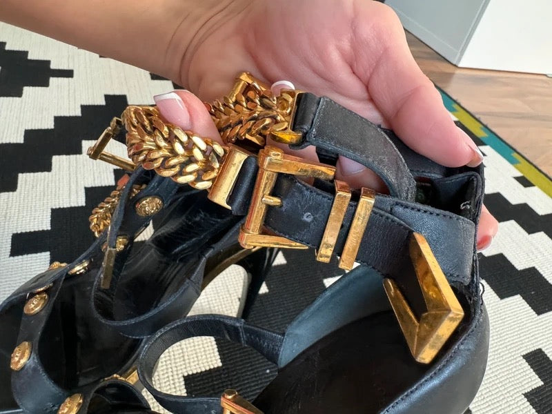 Versace Platform Heels - 37/37.5