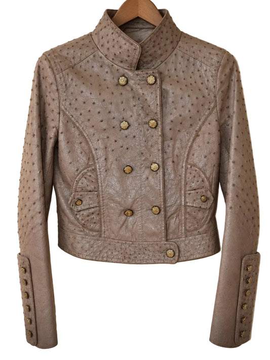 Dolce & Gabbana Ostrich Jacket - S