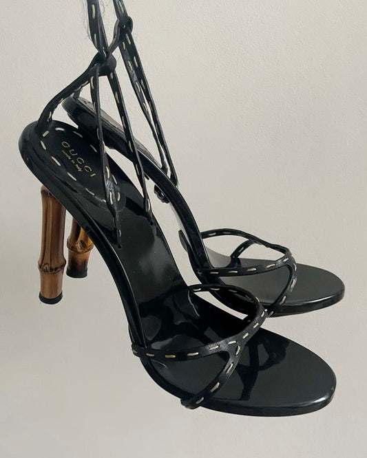 Gucci by Tom Ford Bamboo Heels - 36
