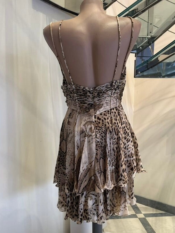 Roberto Cavalli 2006 Leopard Print Dress - S