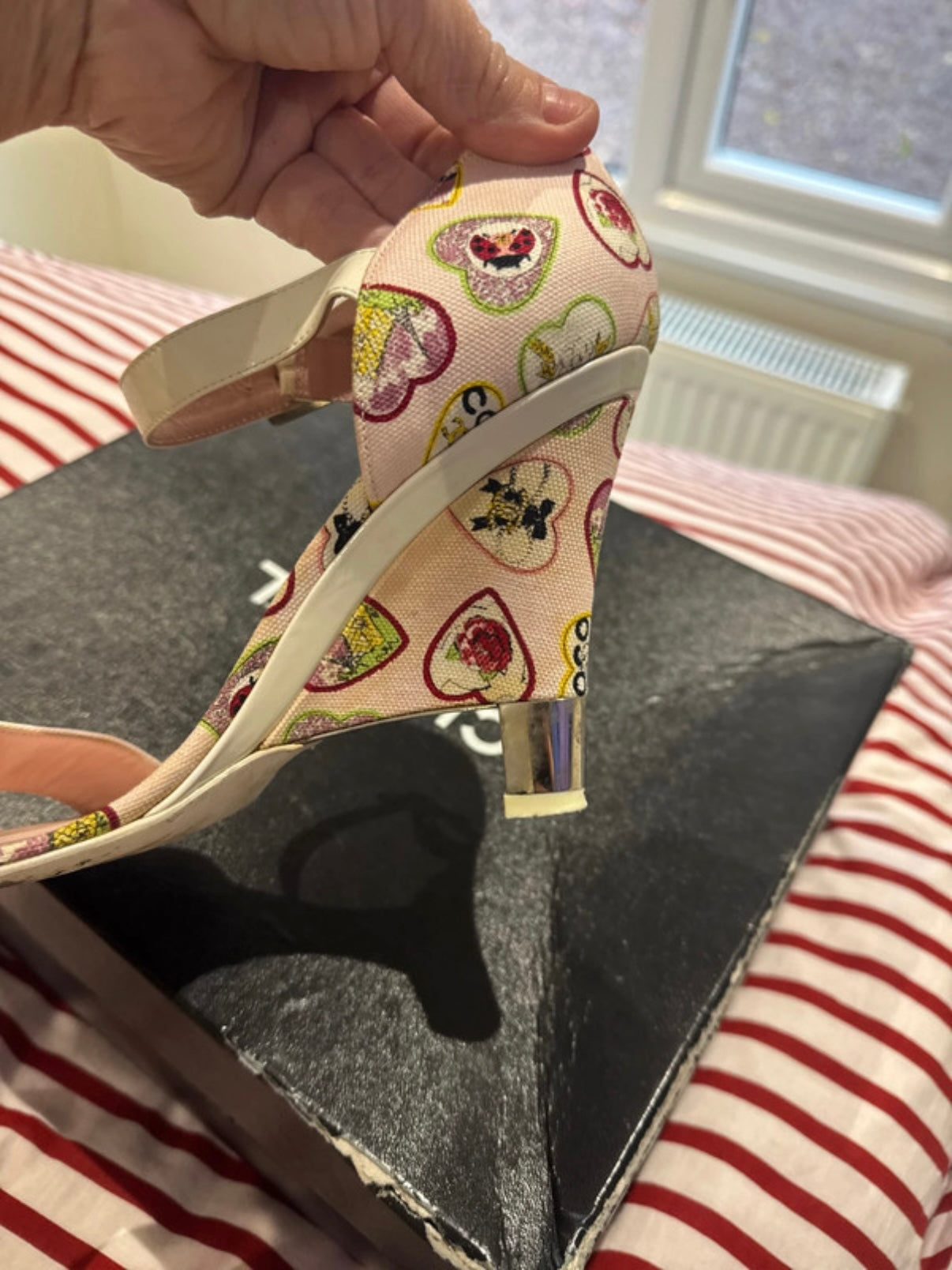 Chanel Heart Heels - 39