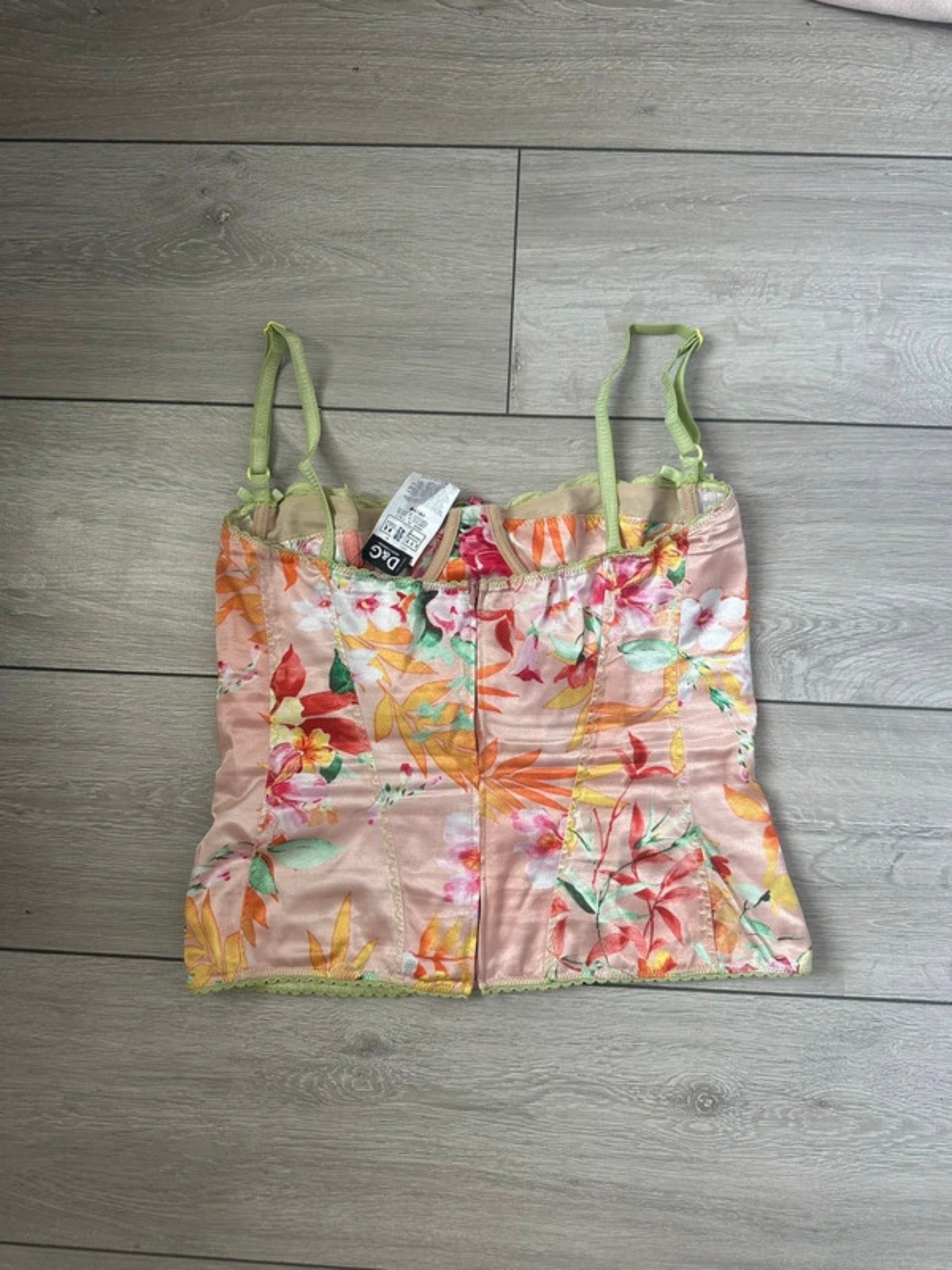 D&G 2005 Floral Corset & Skirt Set - M