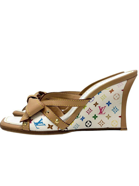 Louis Vuitton X Takashi Murakami Bow Wedge Heels - 36/36.5