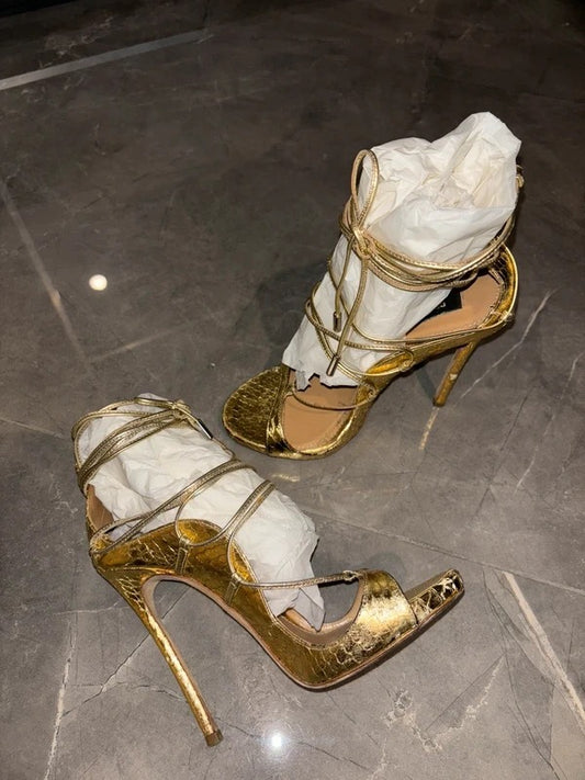 Dsquared2 Riri Lace Up Heels - 36