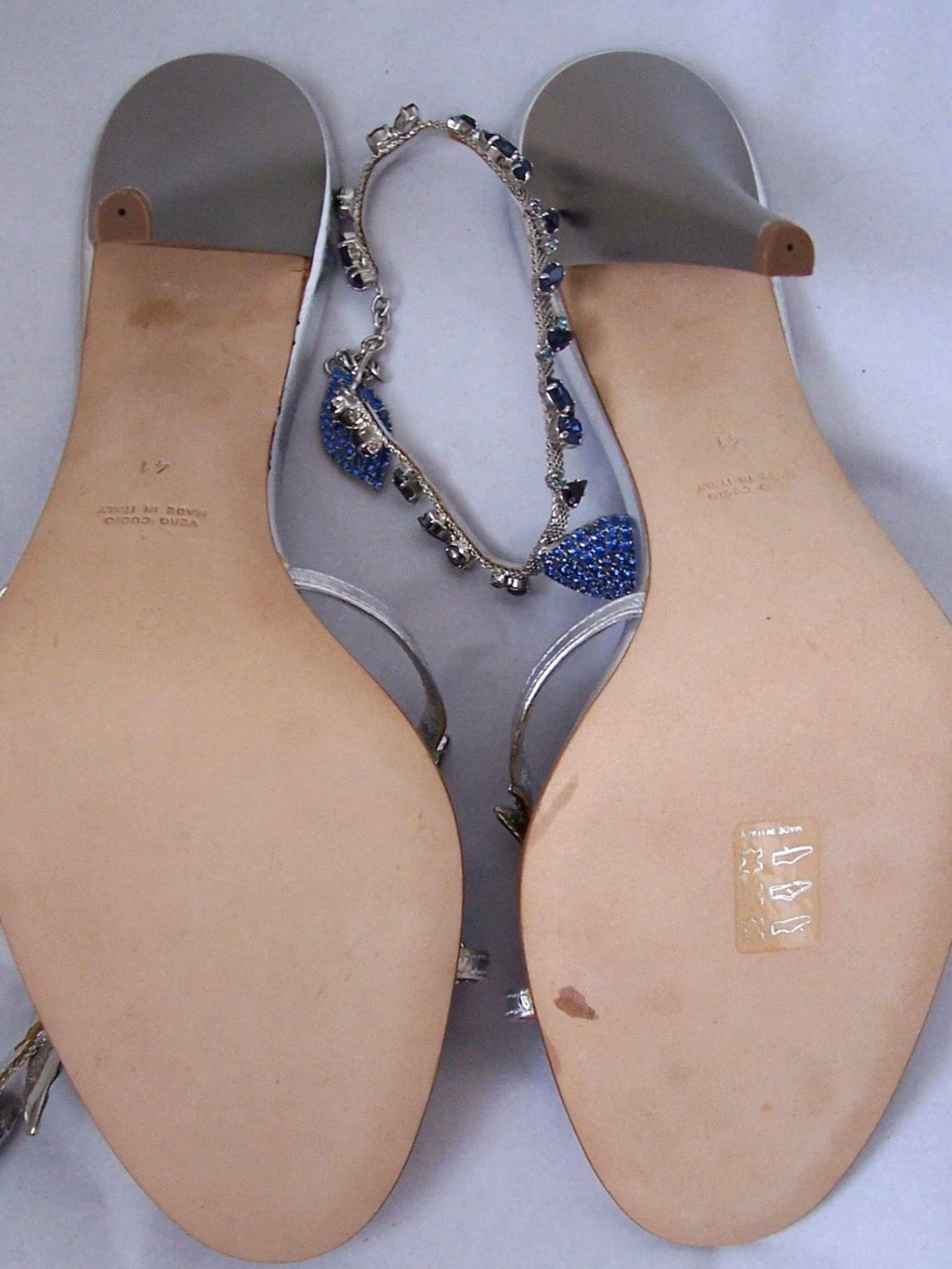 Roberto Cavalli Embellished Heels Brand New - 40/41