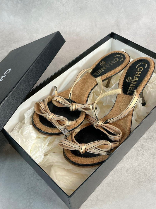 Chanel Bow Heels - 35.5/36