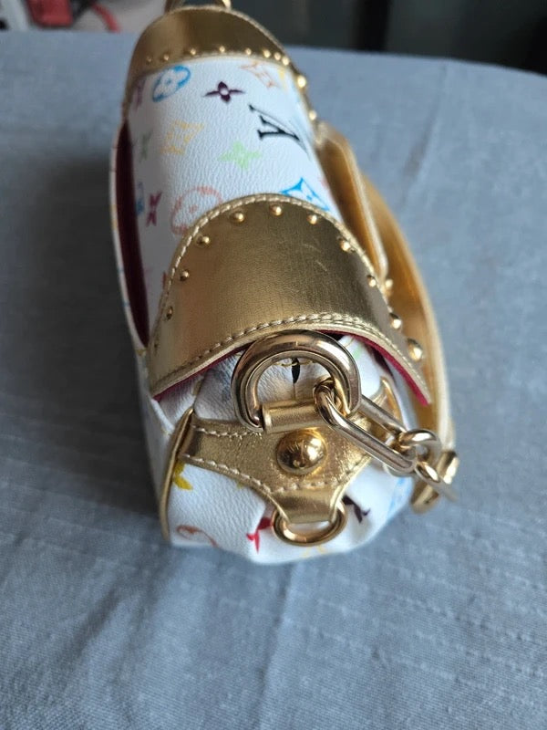 Louis Vuitton Marilyn Bag with Gold Detailing