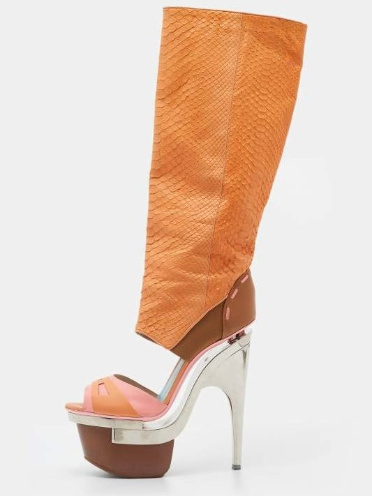 Versace Python Boot - 36.5