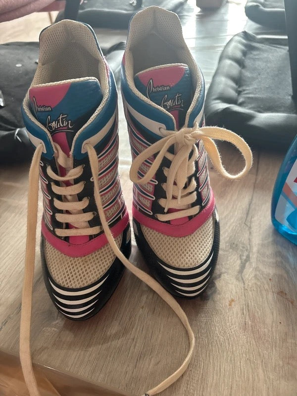 Christian Louboutin Boltina Heels - 40.5
