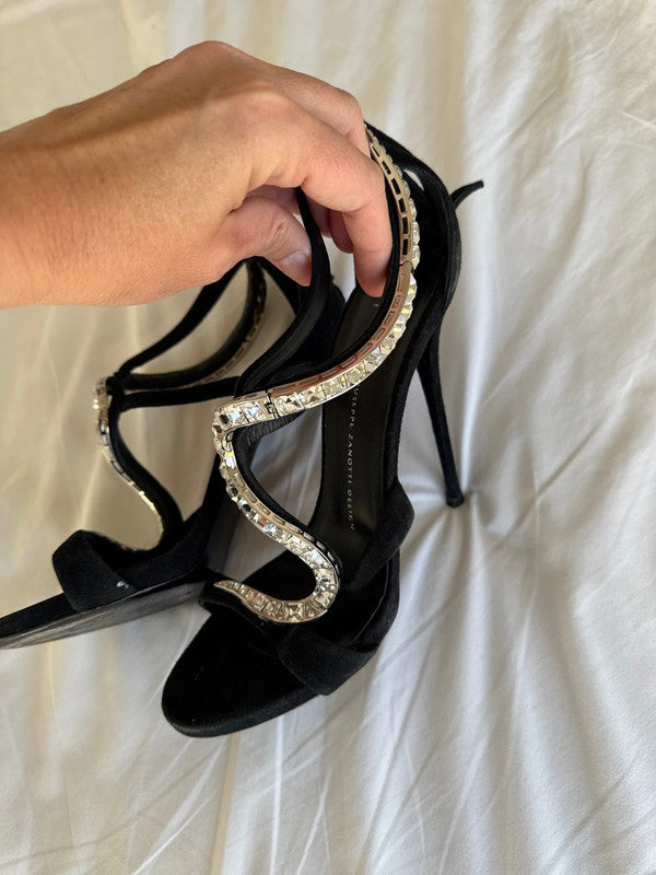 Giuseppe Zanotti Crystal Heels - 40