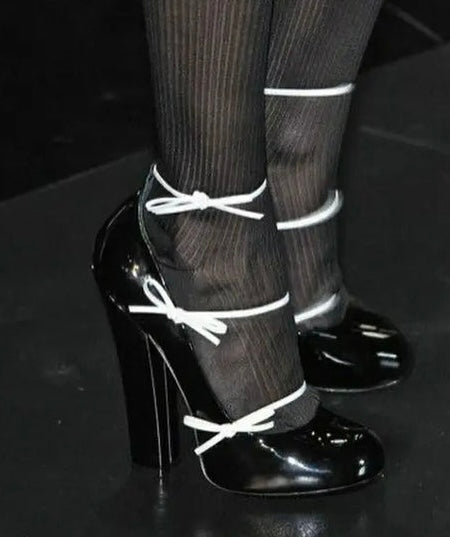 Louis Vuitton Mary Fetish Pump Triple Bow - 37