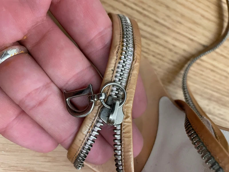 Dior 2001 Zip Heels - 40