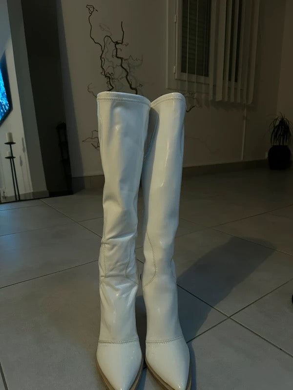Fendi Patent Boots - 37