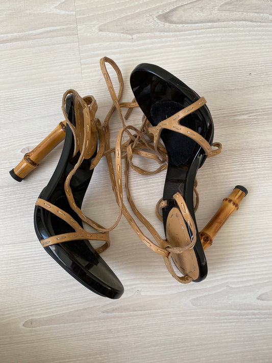Gucci by Tom Ford Bamboo Heels - 36.5/37