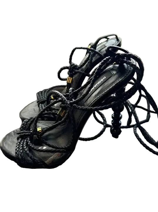 Dsquared2 Braided Runway Heels Brand New - 38