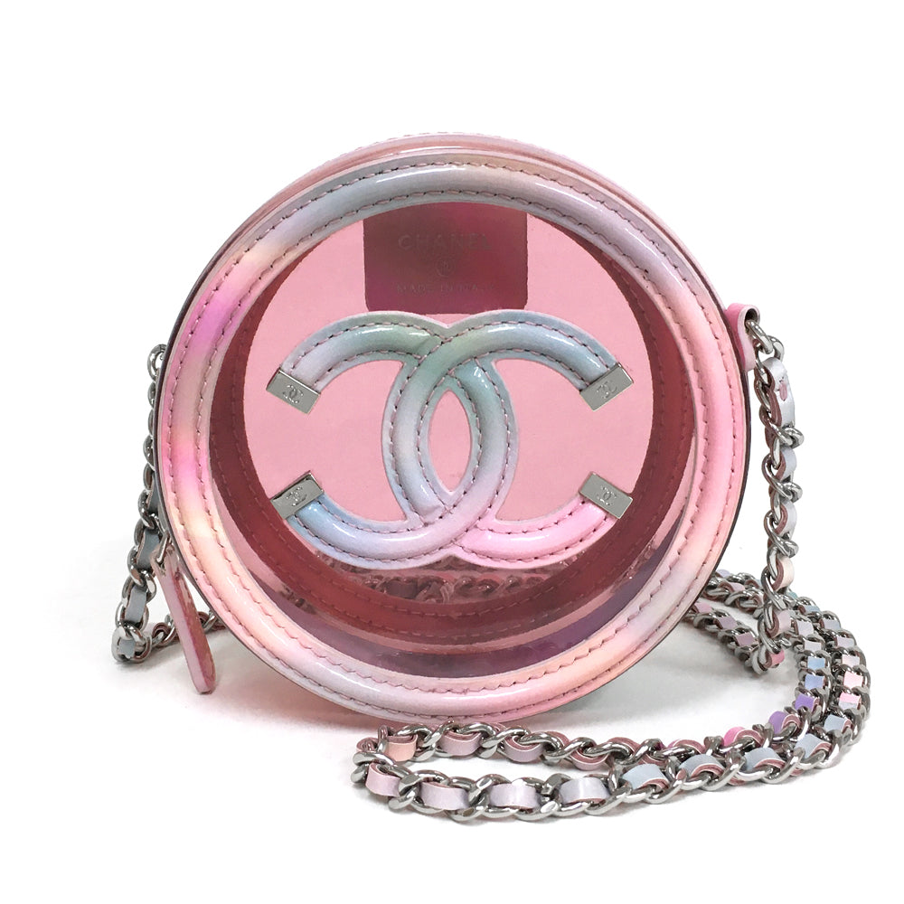Chanel PVC Transparent Round Bag