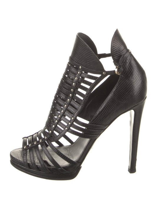 Sergio Rossi Gladiator Heels - 35.5/36