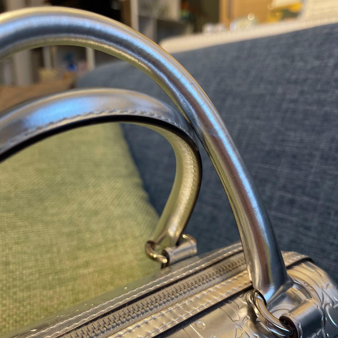 Dior Boston Bag Silver