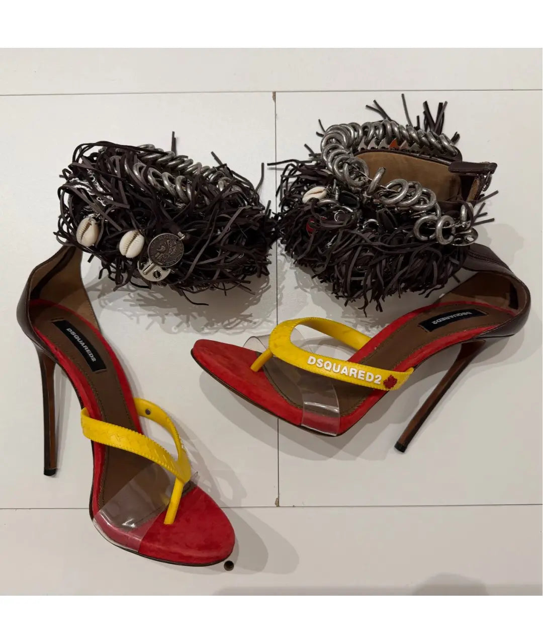 Dsquared2 Gothika Fringe Heel - 41