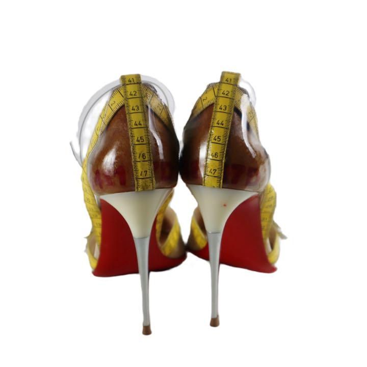 Christian Louboutin Measuring Tape Court Heel - 37.5