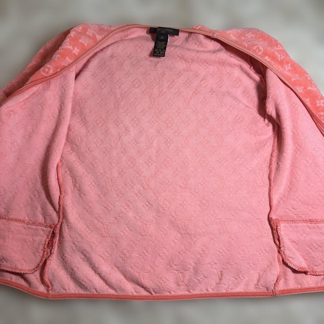 Louis Vuitton by Marc Jacob’s Velour Cardigan Top - S