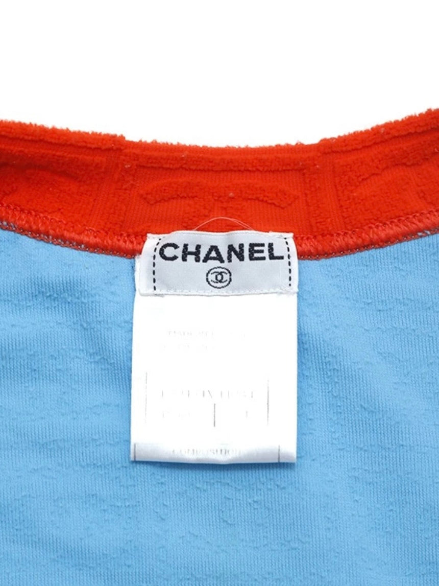 Chanel Sport Towelling Top - S