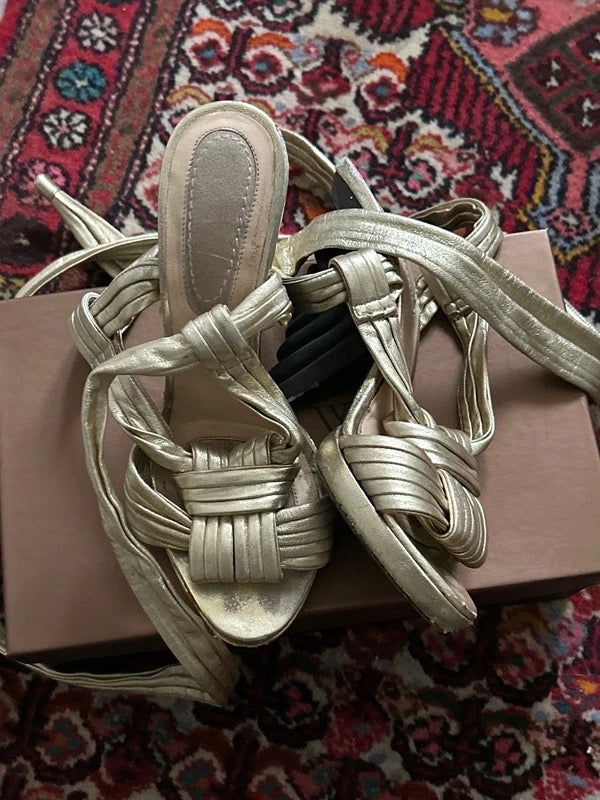 Loewe Wrap Heels - 38