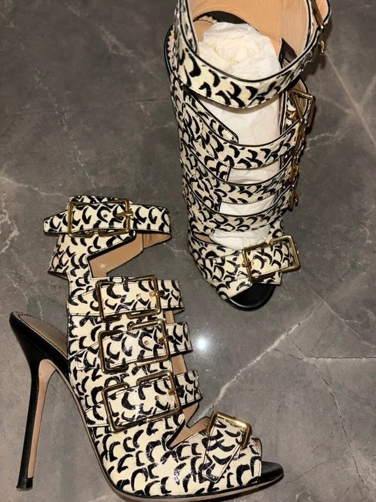 Dsquared2 Gladiator Heels - 36