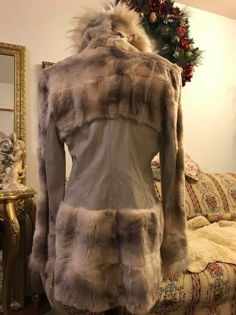 Versace Corset Fur & Leather Jacket - XS + M