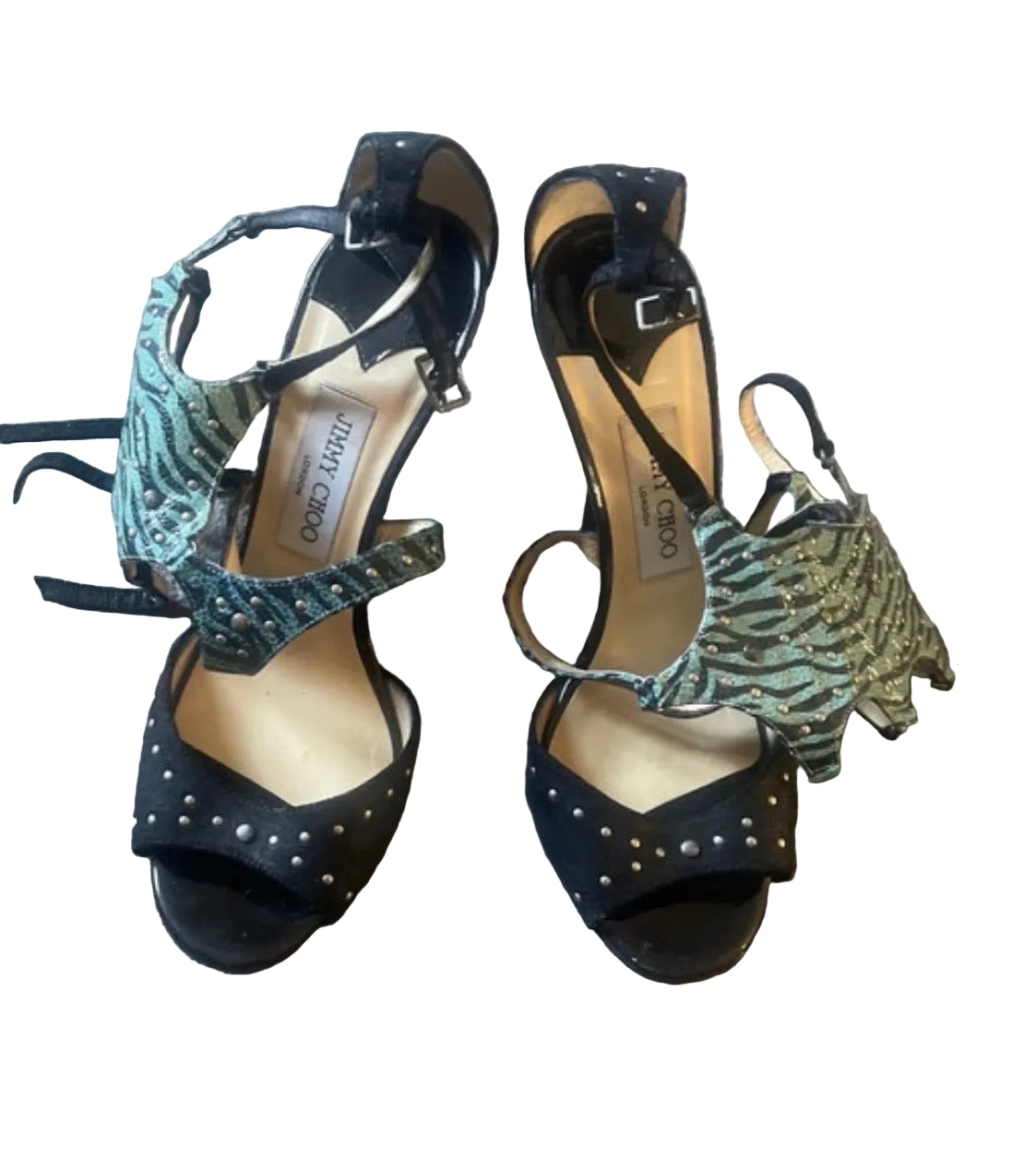 Jimmy choo zebra heel- 38.5