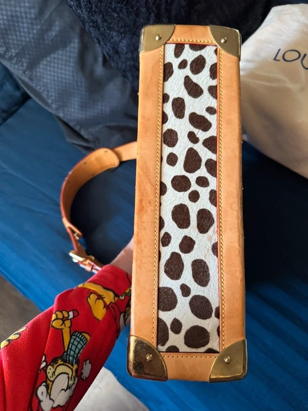 Louis Vuitton Dalmatian Sac Rabat Pony Hair Monogram Bag