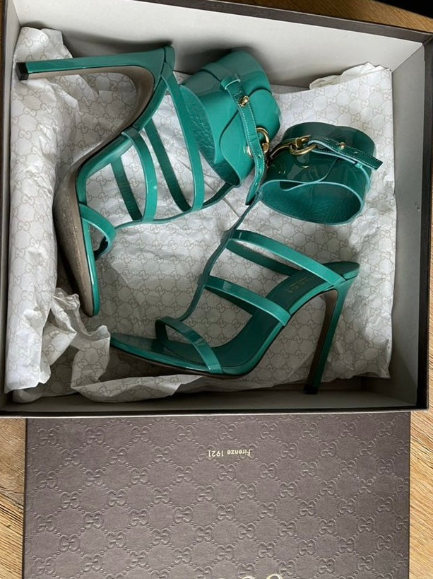 Gucci Cage Ursula Heels - 36