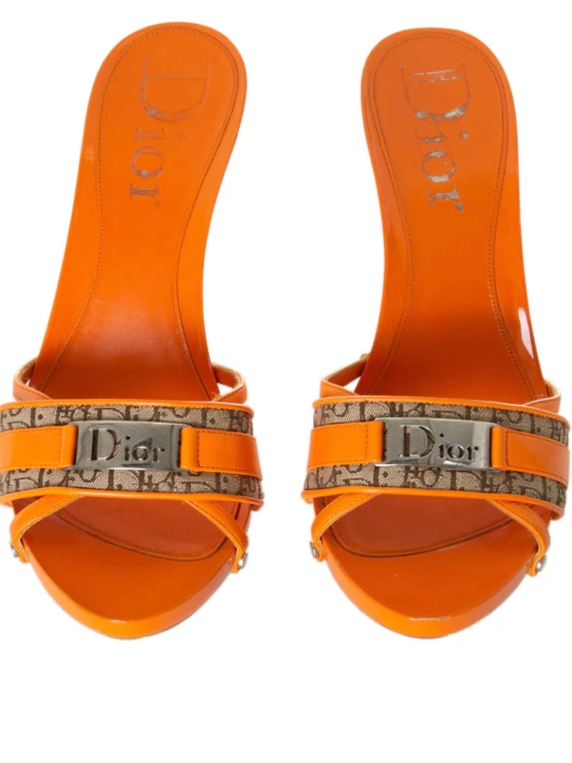 Dior Monogram Heels - 38/38.5