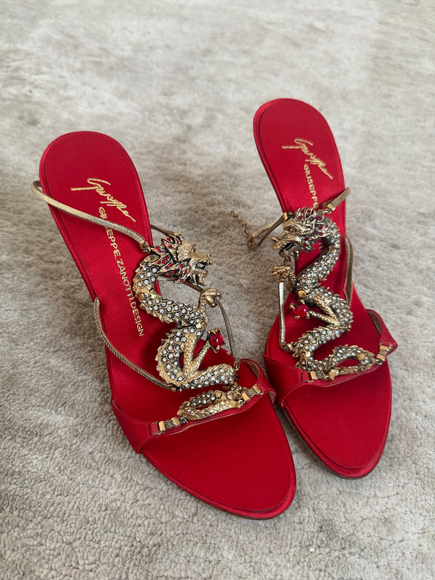 Giuseppe Zanotti Dragon Heels - 39
