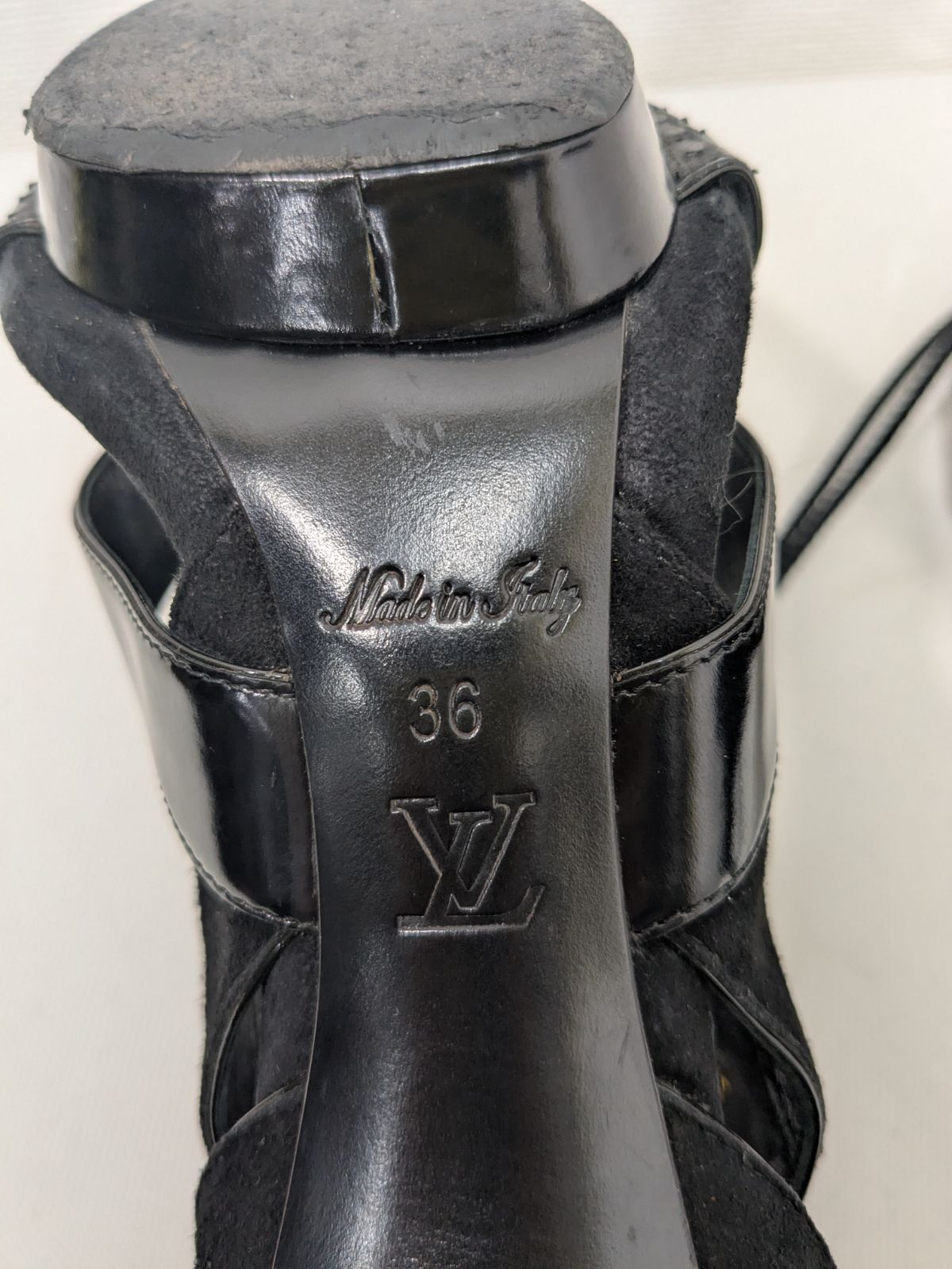 Louis Vuitton Python Spicy Heels - 36/36.5