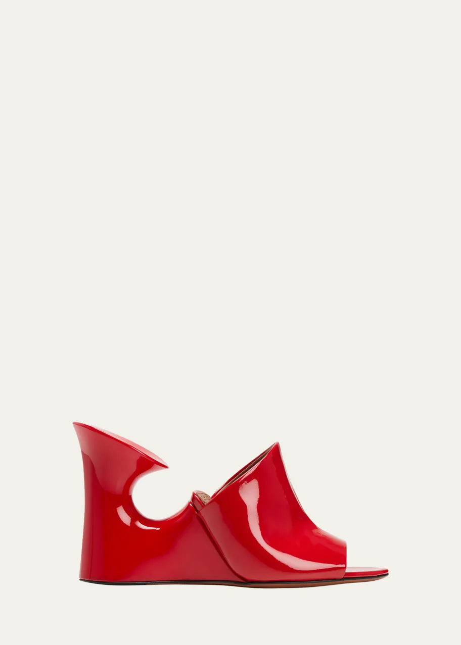 Alaia Sculptural Wedges - 38