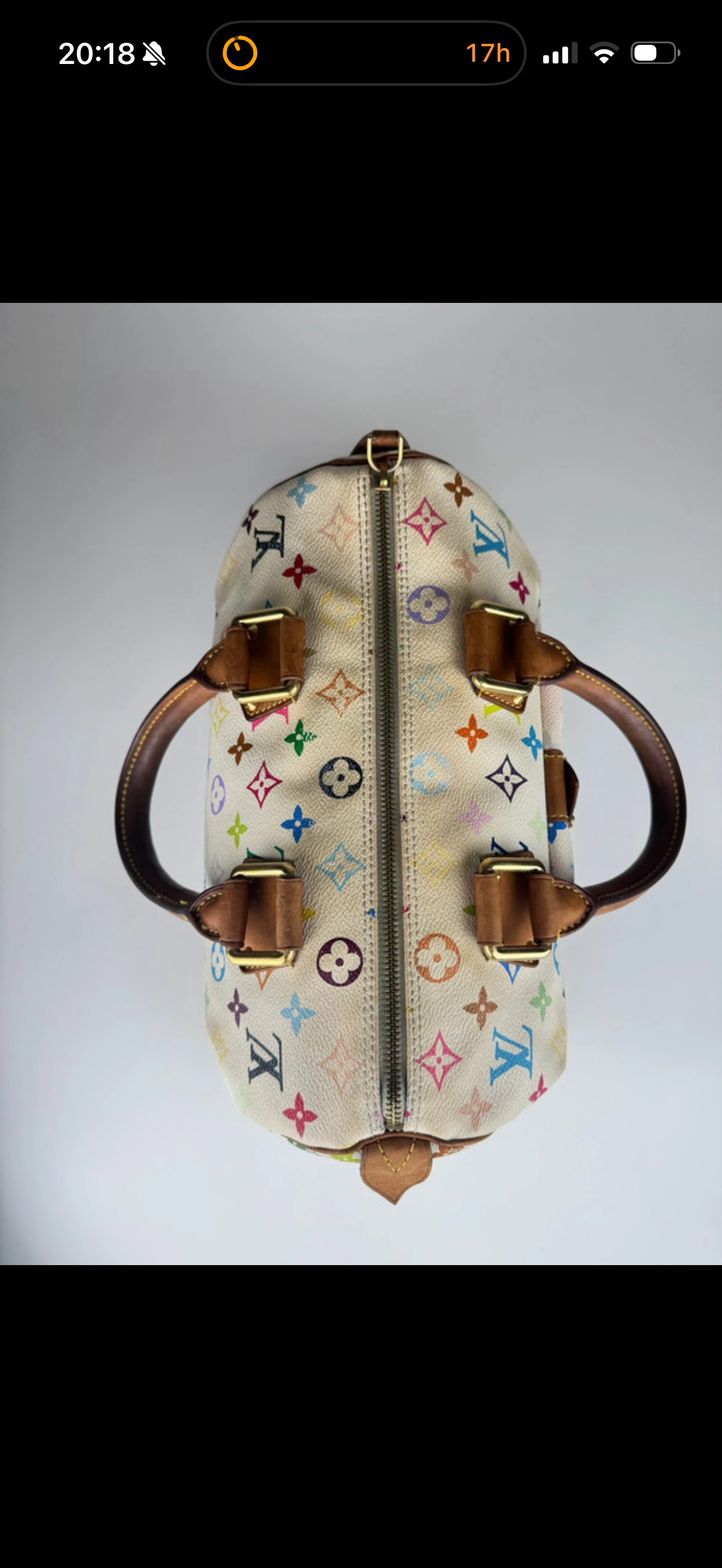 Louis Vuitton x Takashi Murakami Speedy 30 Bag