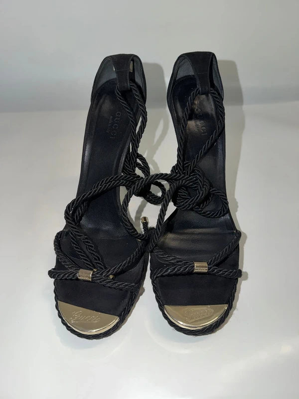 Gucci Rope Heels - 39