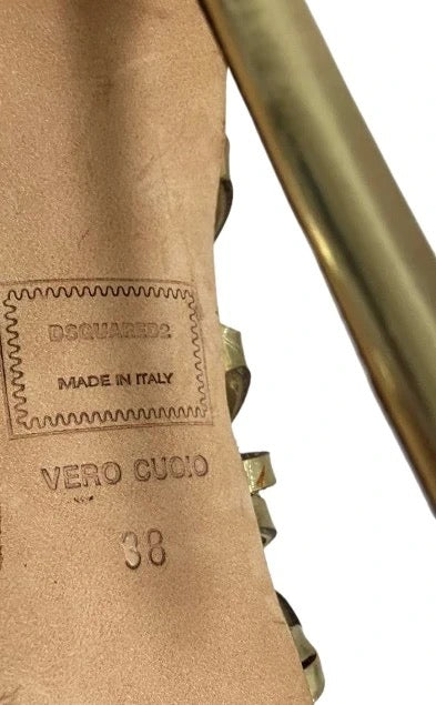 Dsquared2 Studded Cage Heels - 38